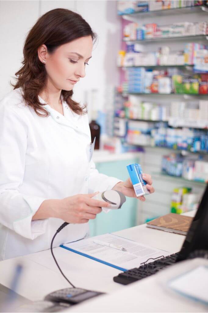 Автоматизация торговли в аптеке. Контроль лекарств по срокам годности. Учет товаров и продажа по штрих коду. Инвентаризация с помощью сканера штрих кода